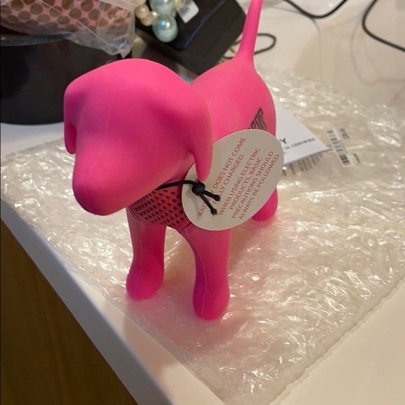 🎵🔉VS PINK💕🌟MINI DOG BLUETOOTH USB SPEAKER🎉 - Picture 4 of 8